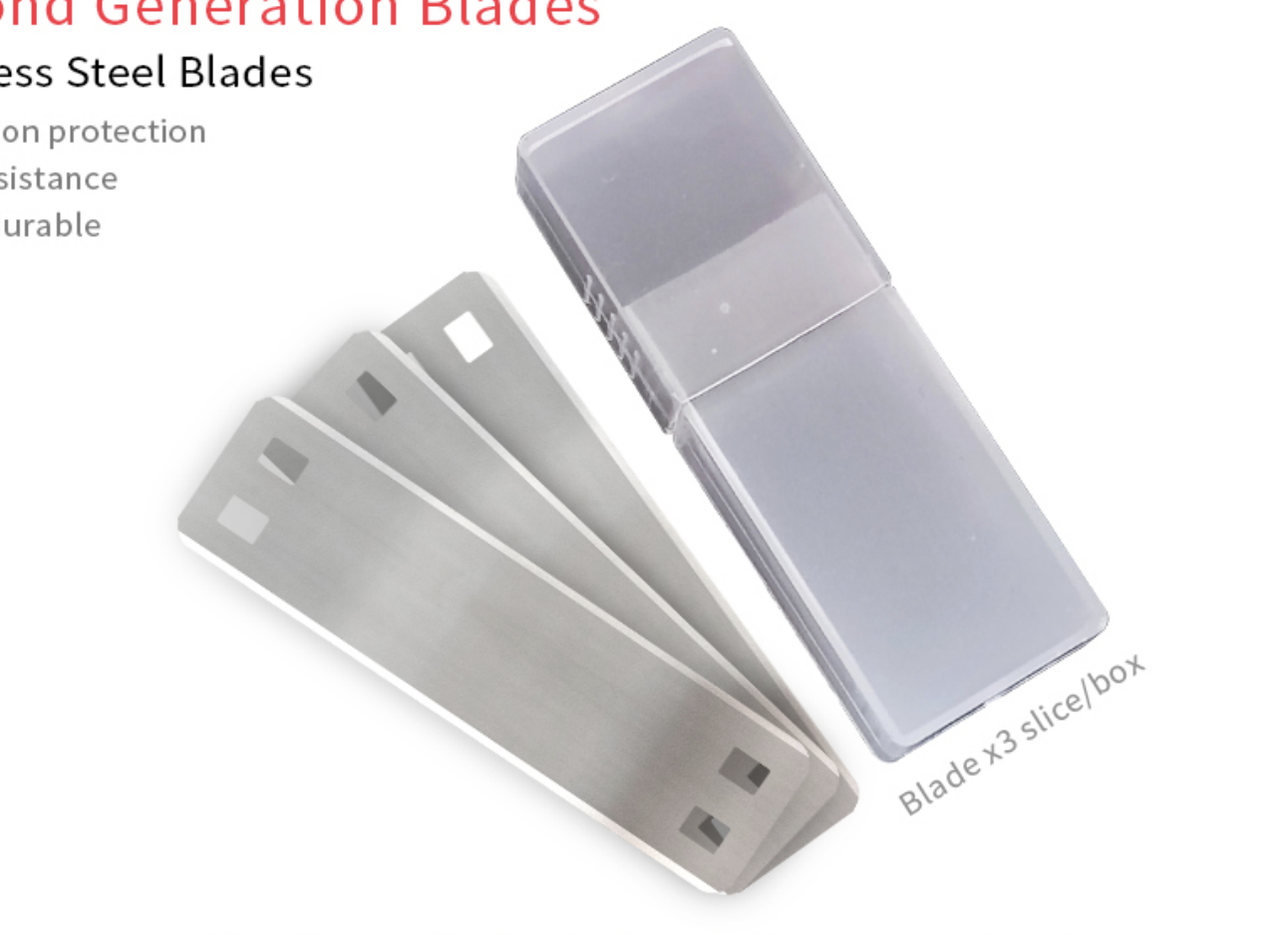 Replacement Blades front product view